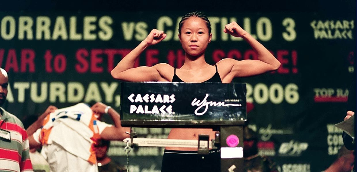 Christina Kwan - Boxing Champion Weigh In